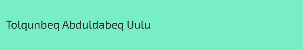 Tolqunbeq Abduldabeq Uulu